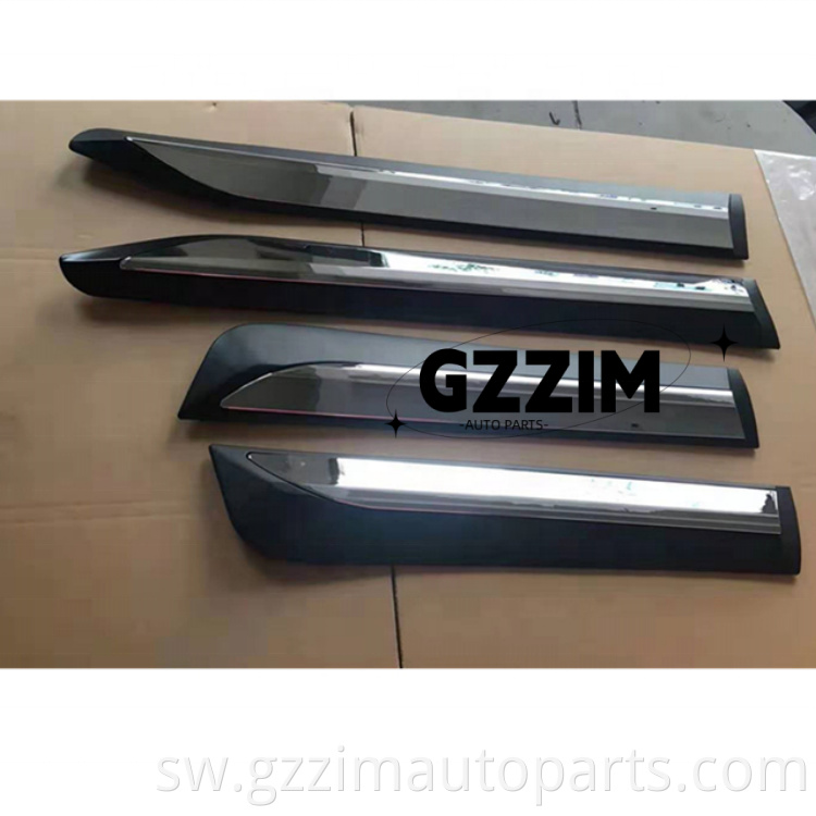ABS Plastiki Refit mlango wa kulinda trim ukingo wa kifuniko cha trim kwa Revo Vigo Hilux 2016+